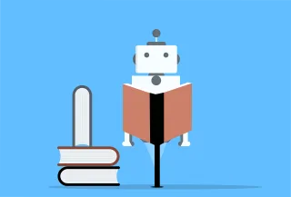 Machine learning Books Algorithm Stickdatei
