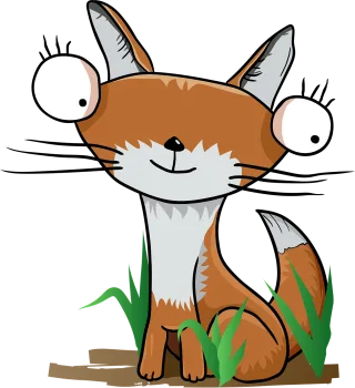 Fox Tail Animal Stickdatei