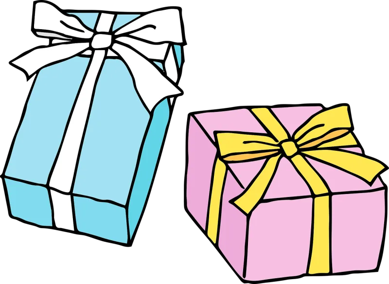 Gift Ribbon Christmas Stickdatei – Herzen & Liebe