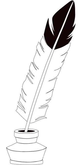Feather Write Author Stickdatei