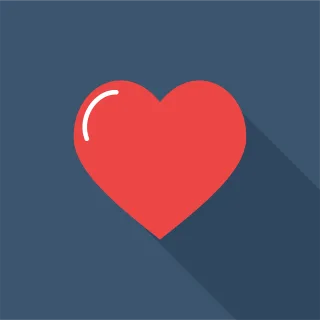Heart Love Icon Stickdatei