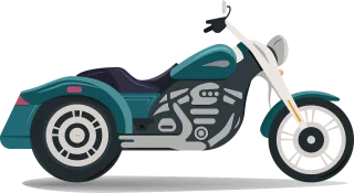 Motorcycle Motorbike Harley davidson Stickdatei – Fahrzeuge