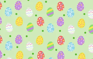 Eggs Easter Easter eggs Stickdatei