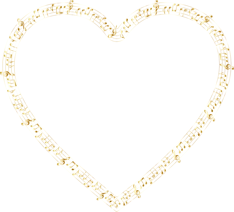 Music Heart Love Stickdatei – Herzen & Liebe