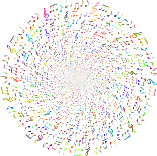 Music Vortex Mandala Stickdatei – Musik