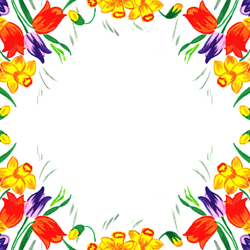 Tulip Tulips Spring Stickdatei – Blumen