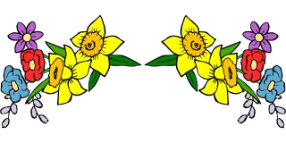 Spring Early spring Narcissus Stickdatei – Blumen