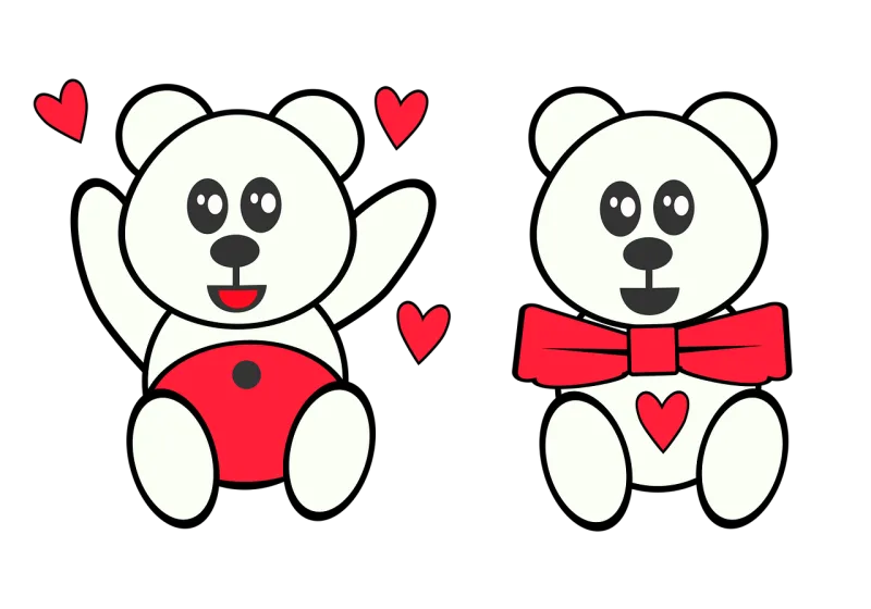 Panda Bear Funny Stickdatei – Tiere