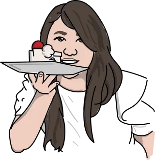 Woman Pie Dessert Stickdatei
