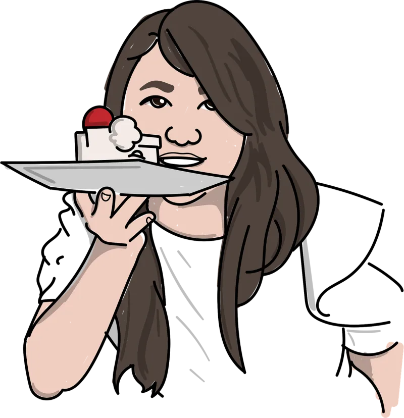 Woman Pie Dessert Stickdatei – Essen & Trinken