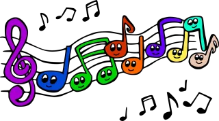 Musical notes Music Smile Stickdatei