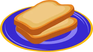 Bread Food Breakfast Stickdatei