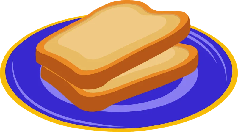 Bread Food Breakfast Stickdatei – Essen & Trinken