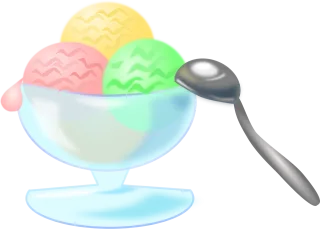 Ice cream Dessert Sweet Stickdatei