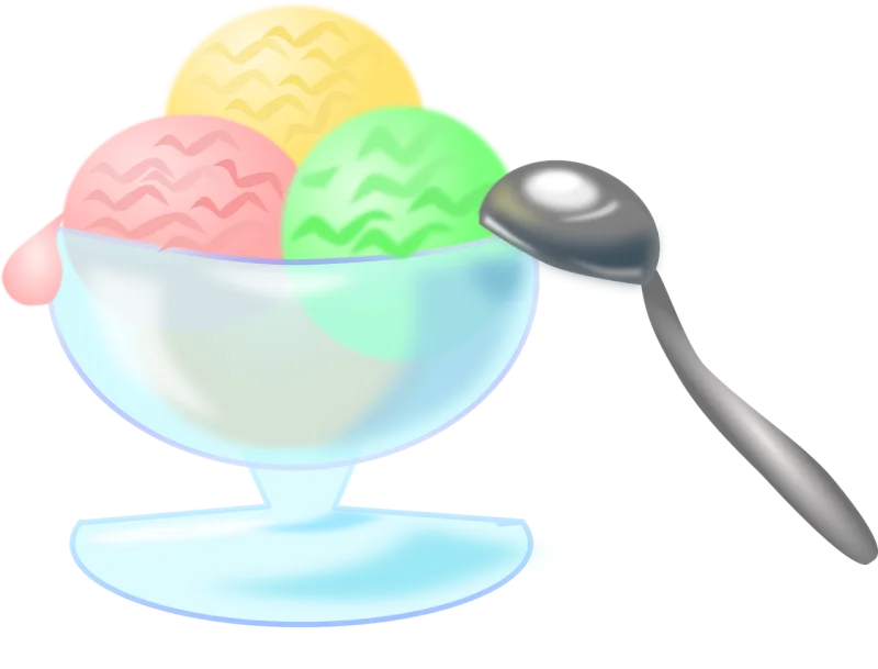 Ice cream Dessert Sweet Stickdatei – Kinder