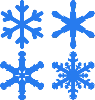 Snowflake Snowflakes Snow Stickdatei