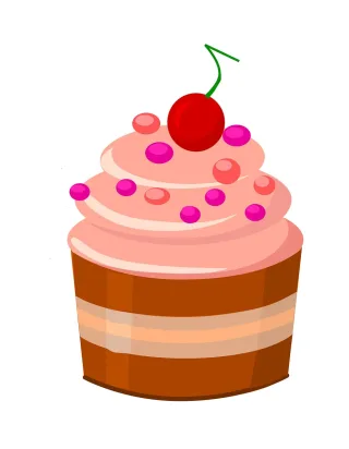 Cake Cherry Tasty Stickdatei