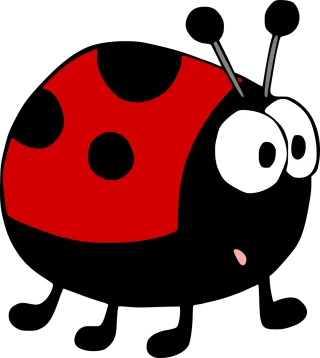 Ladybug Beetle Insect Stickdatei