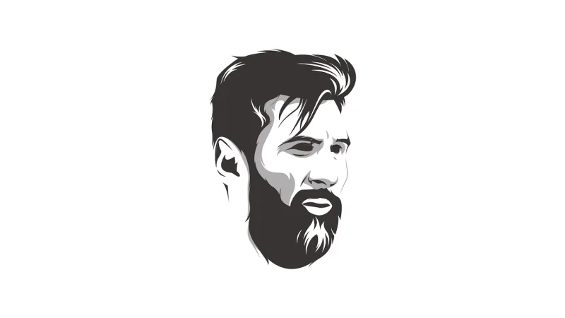 Soccer player Man Face Stickdatei – Sport