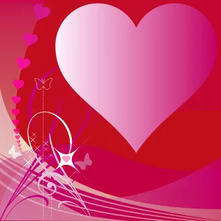 Valentine Heart Course Stickdatei