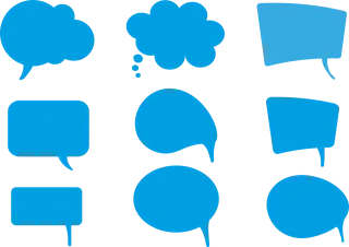 Balloon To speak Think Stickdatei – Kinder