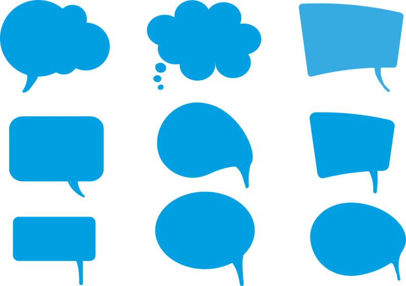 Balloon To speak Think Stickdatei – Kinder