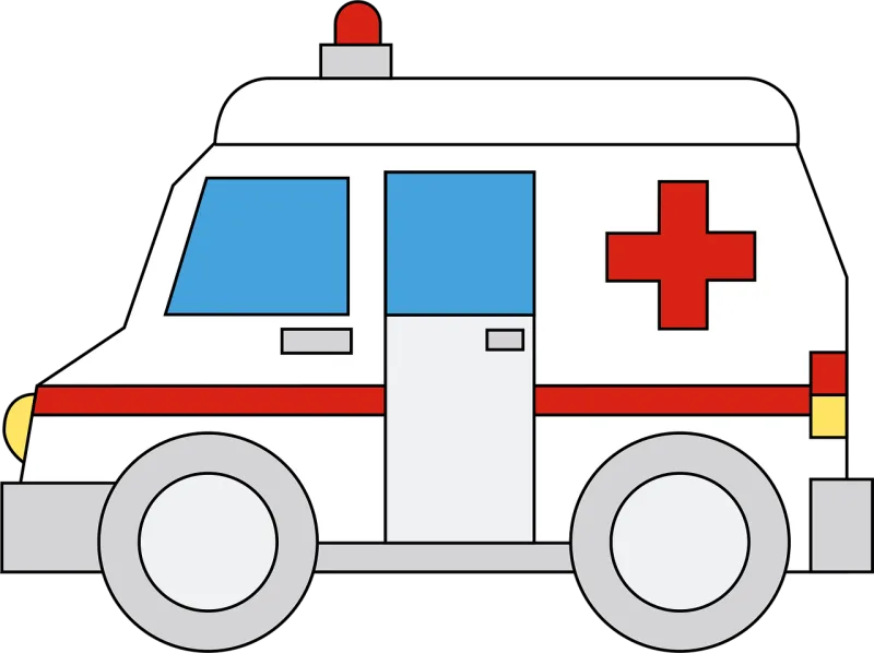 Ambulance Emergency Help Stickdatei – Fahrzeuge