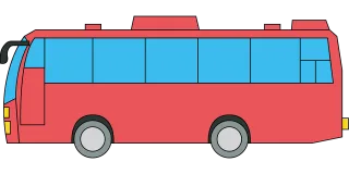 Bus City Transport Stickdatei