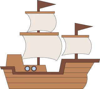 Ship Sails Sailing ship Stickdatei – Fahrzeuge
