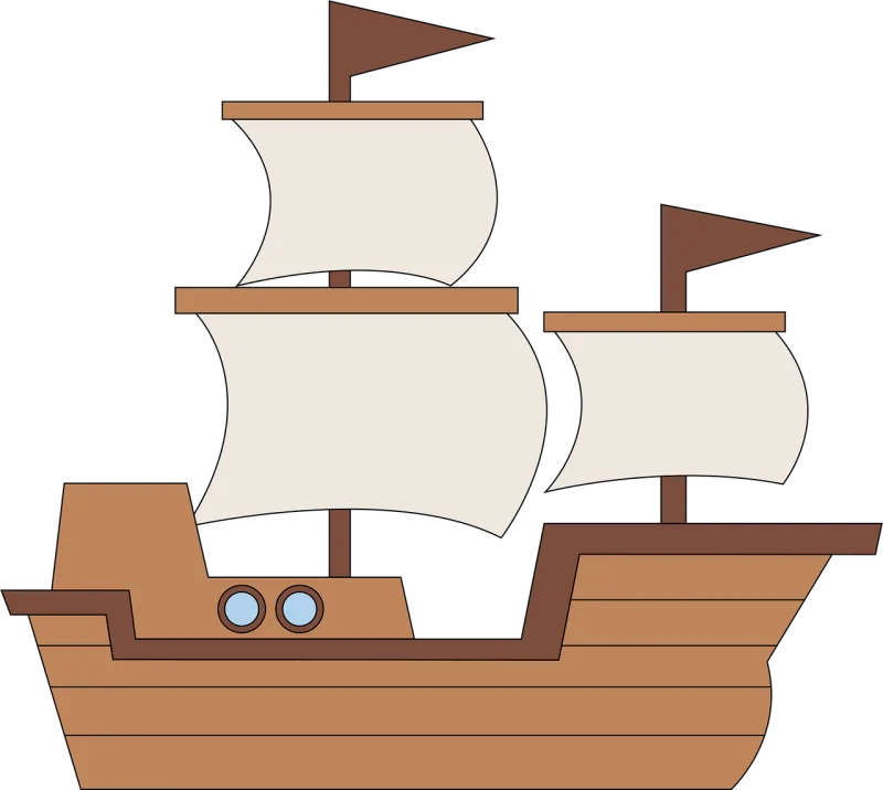 Ship Sails Sailing ship Stickdatei – Fahrzeuge