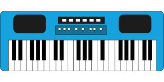Keyboard Keys Piano Stickdatei