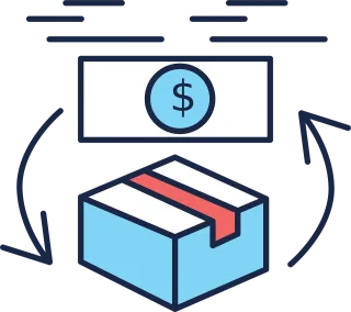 Trade Money Box Stickdatei