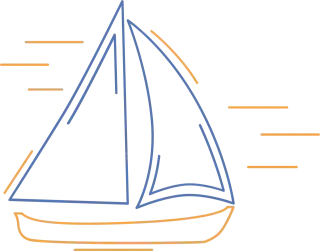 Boat Sail Travel Stickdatei