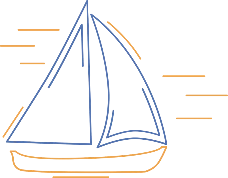 Boat Sail Travel Stickdatei – Fahrzeuge