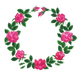Roses Rose Gardens Stickdatei
