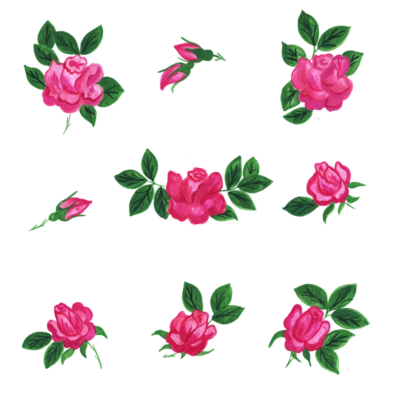 Roses Rose Gardens Stickdatei – Weihnachten