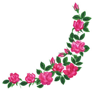 Roses Rose Gardens Stickdatei