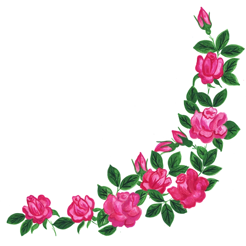 Roses Rose Gardens Stickdatei – Weihnachten
