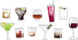 Drinks Alcohol Wine Stickdatei