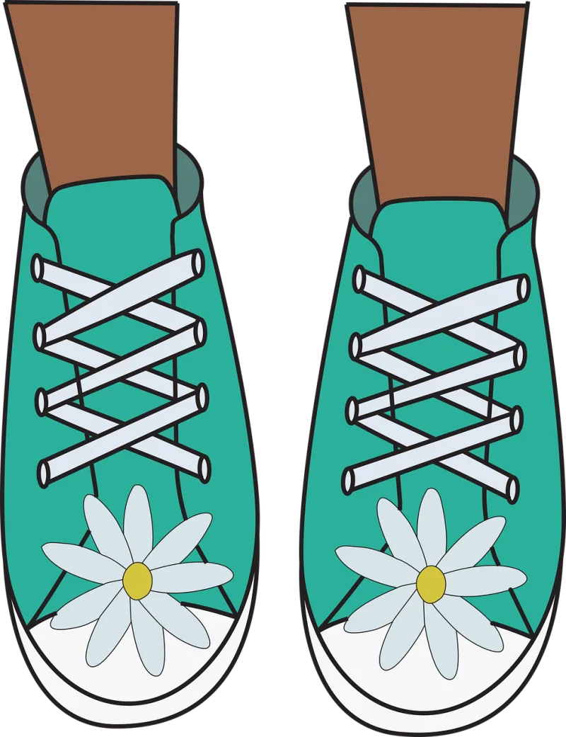 Shoes Beautiful flowers Flower background Stickdatei – Blumen