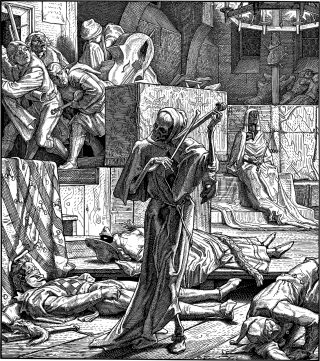 Skeleton Line art Dead Stickdatei