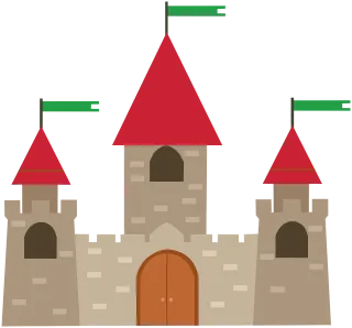 Castle Fortress Building Stickdatei – Kinder