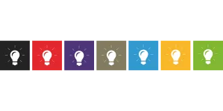 Idea Icon Badge Stickdatei