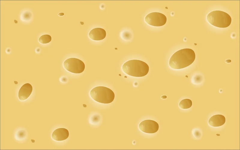 Cheese Holes Food Stickdatei – Essen & Trinken