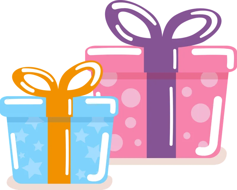 Gift Boxes Celebration Stickdatei – Weihnachten