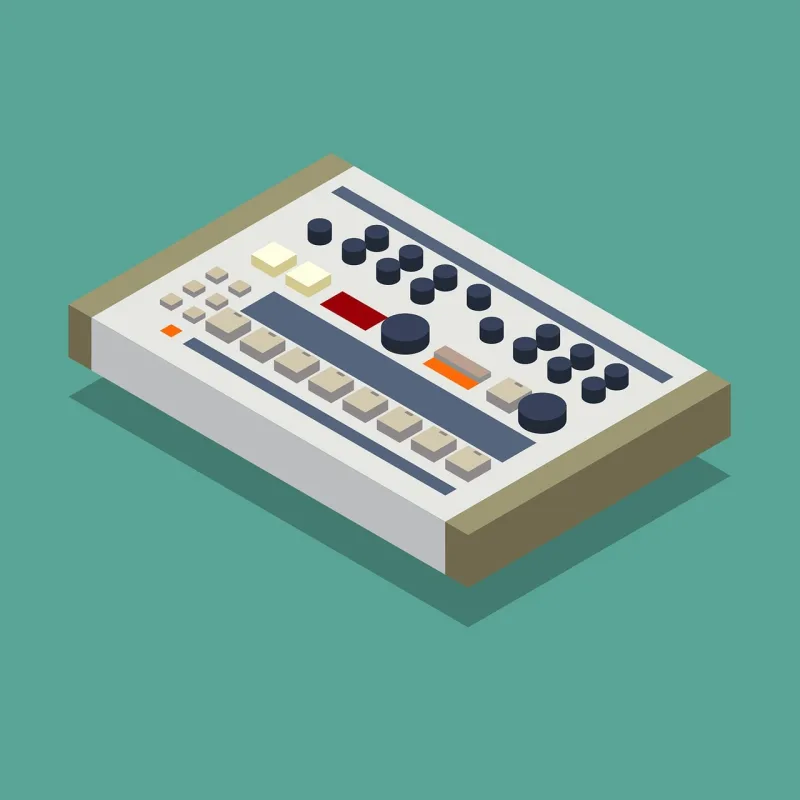 Drum machine Music Musical instrument Stickdatei – Musik