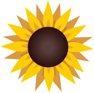 Sunflower Flower Bloom Stickdatei