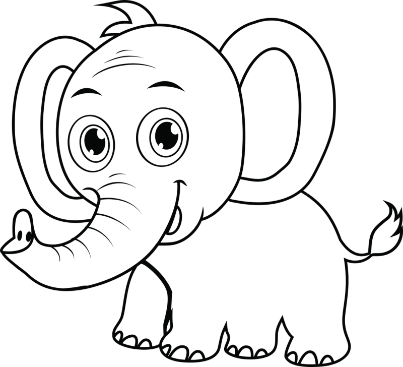 Elephant Pachyderm Nature Stickdatei – Tiere