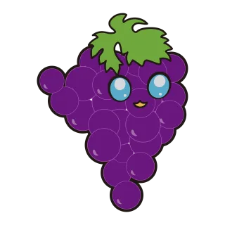 Grapes Food Fruit Stickdatei