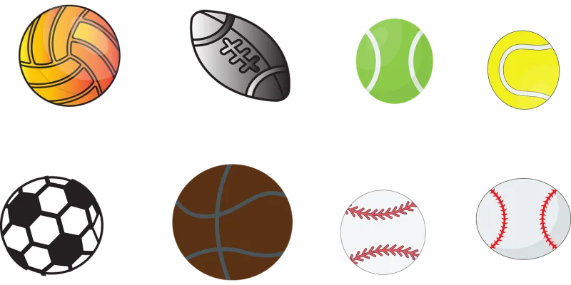 Balls Icon Collection Stickdatei – Sport